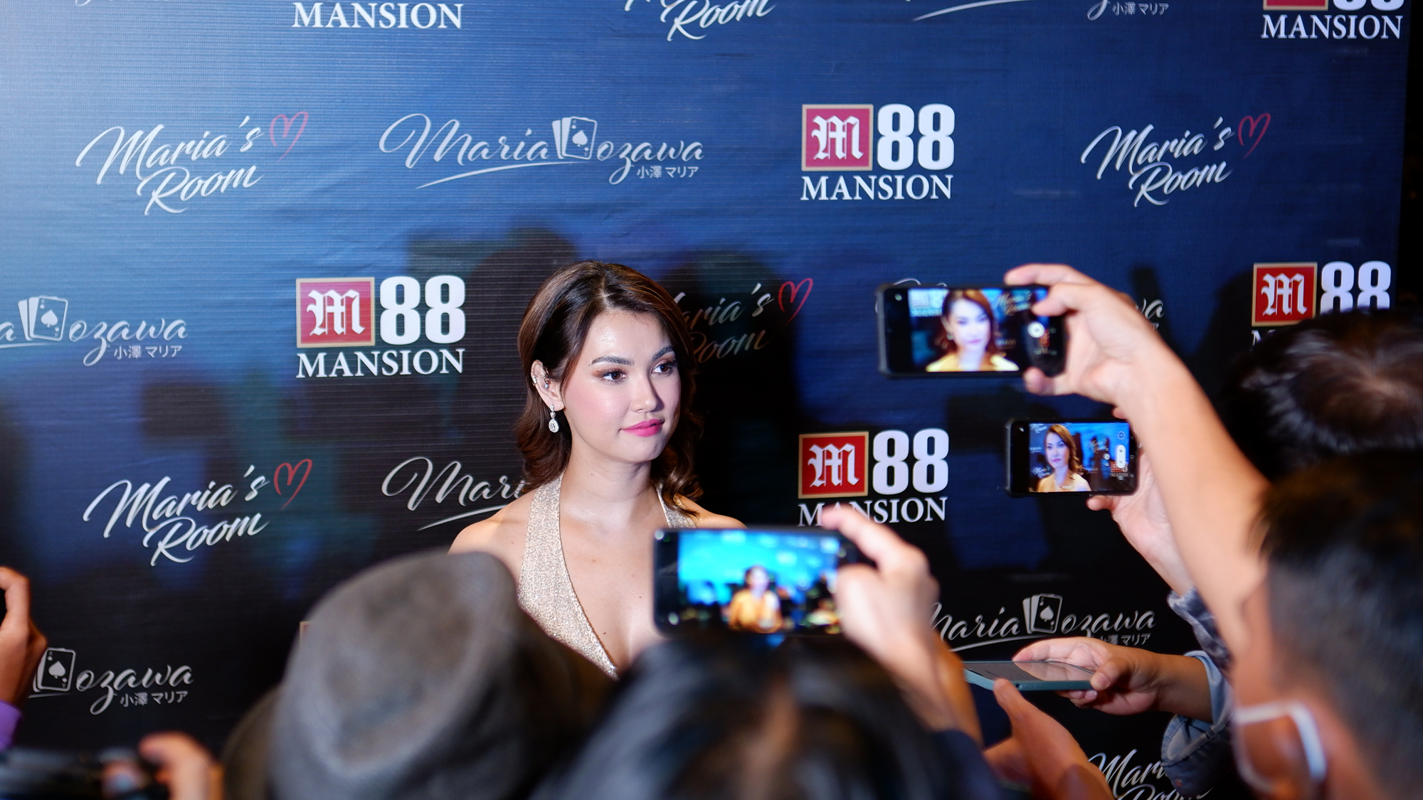 Maria Ozawa Live Presscon in Okada Manila