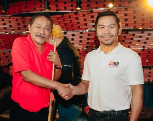 The Legends: Manny Pacquiao and Efren Bata Reyes 